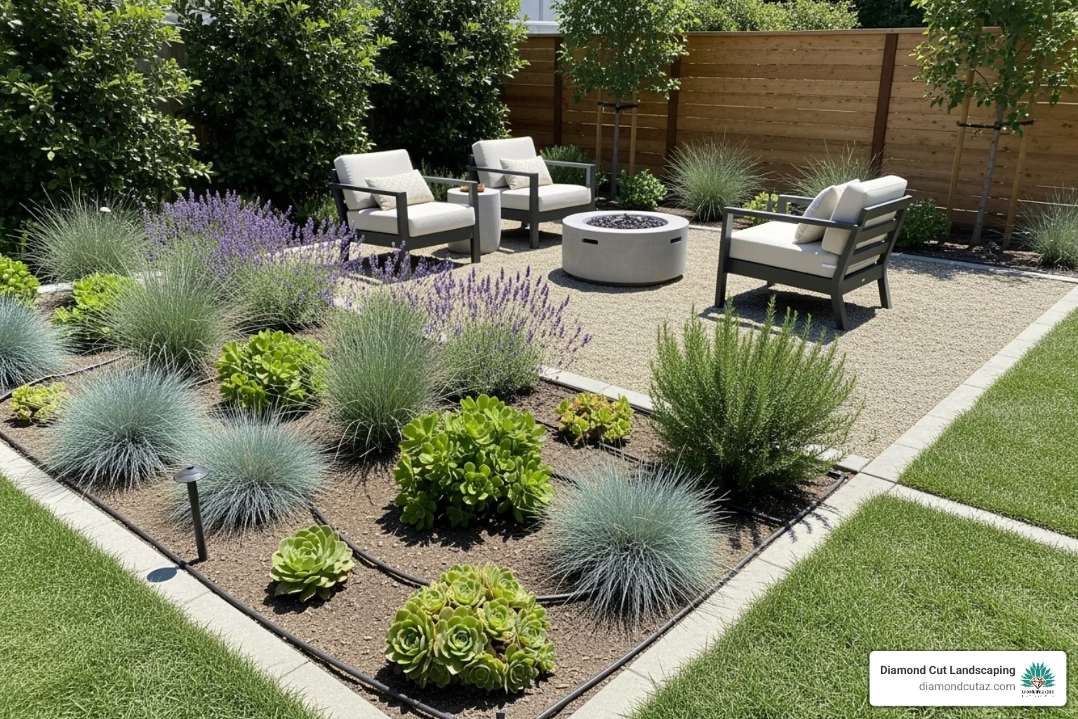 Simple low maintenance landscaping
